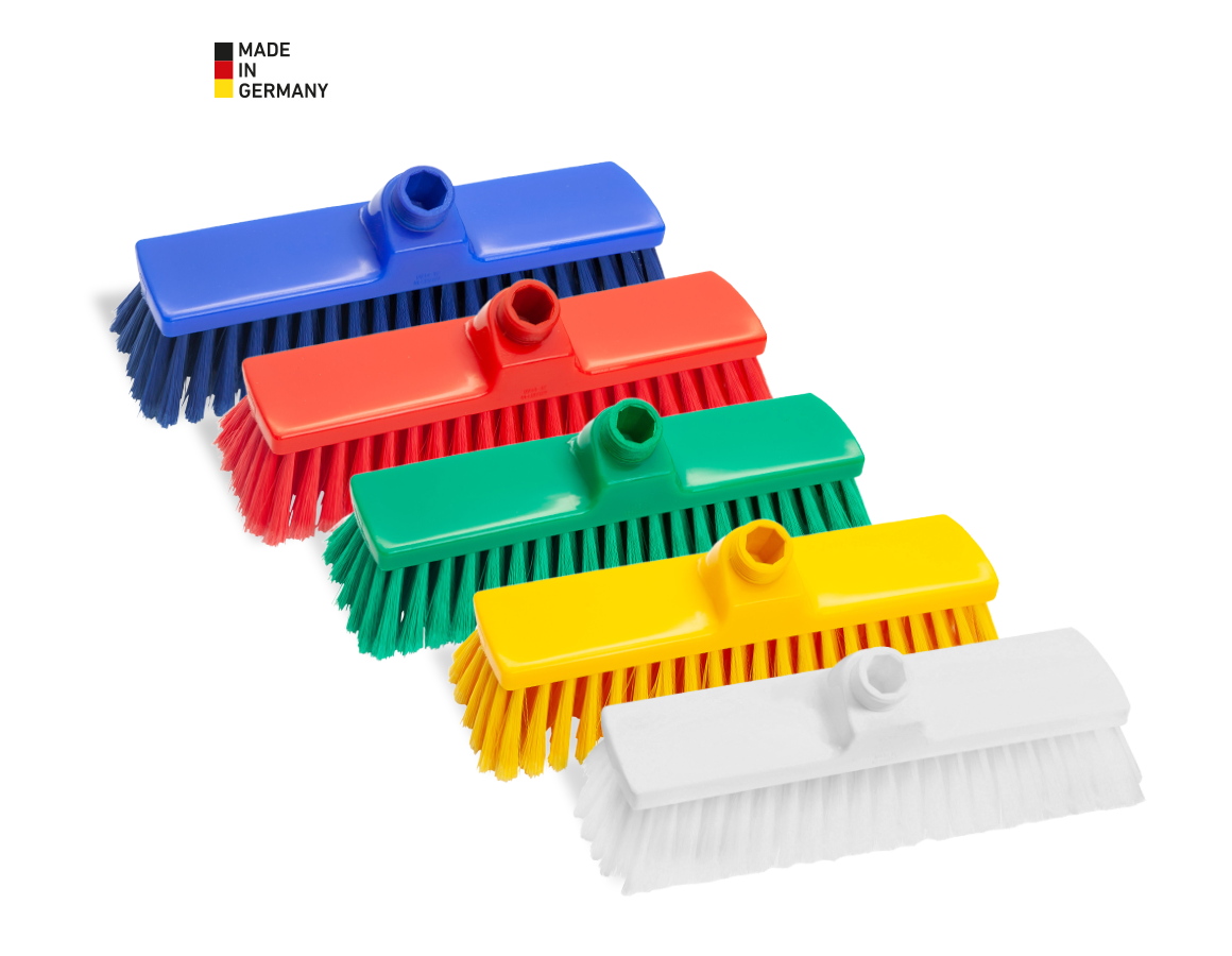 Brooms | Brushes | Scrubbers: Indoor Broom, 300mm + yellow