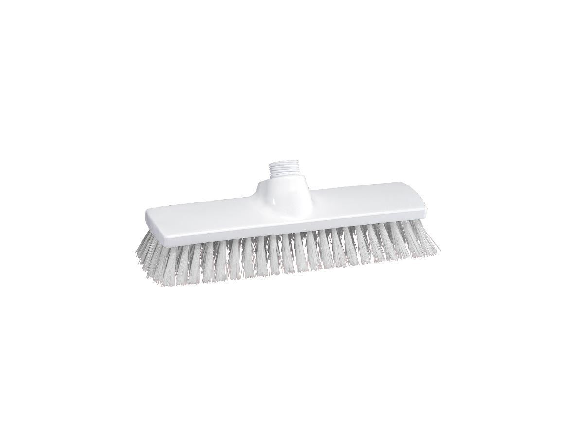 Brooms | Brushes | Scrubbers: Broad surface scrubber, High + transparent