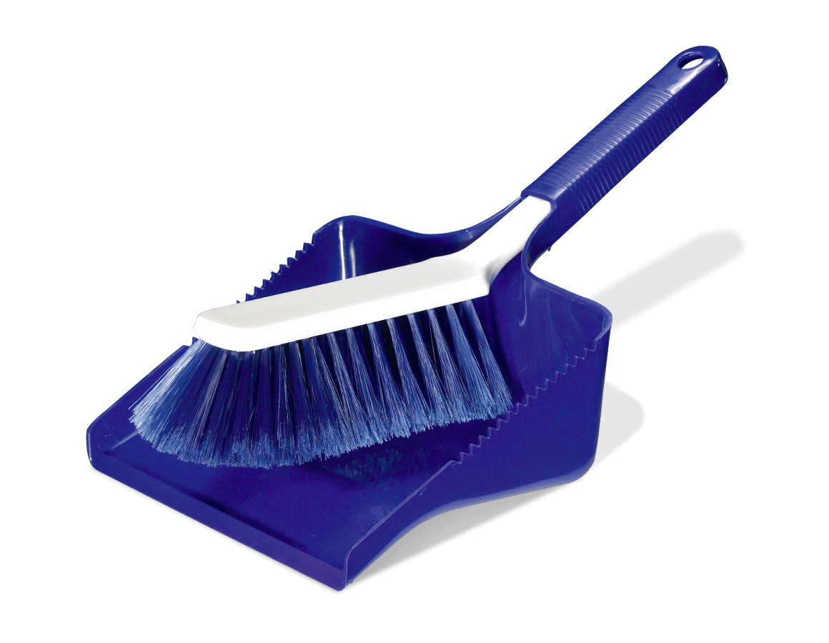 Brooms | Brushes | Scrubbers: Pan and Brush Set + blue