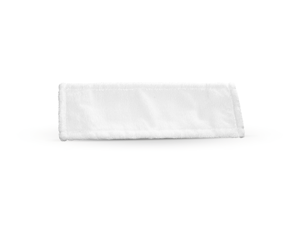 Cloths: Microfibre mop + white