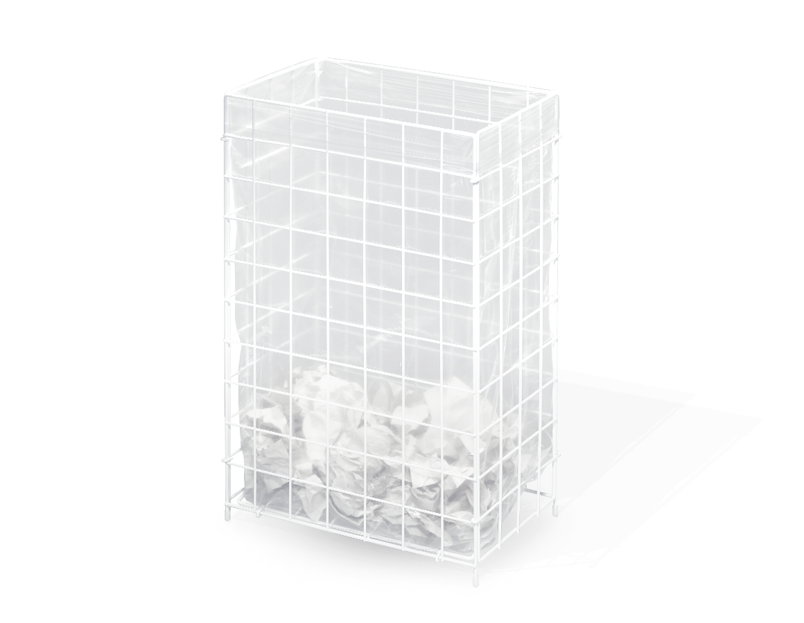 Waste bags | Waste disposal: 50x Rubbish sacks for rubbish basket, 87l, 25 mμ