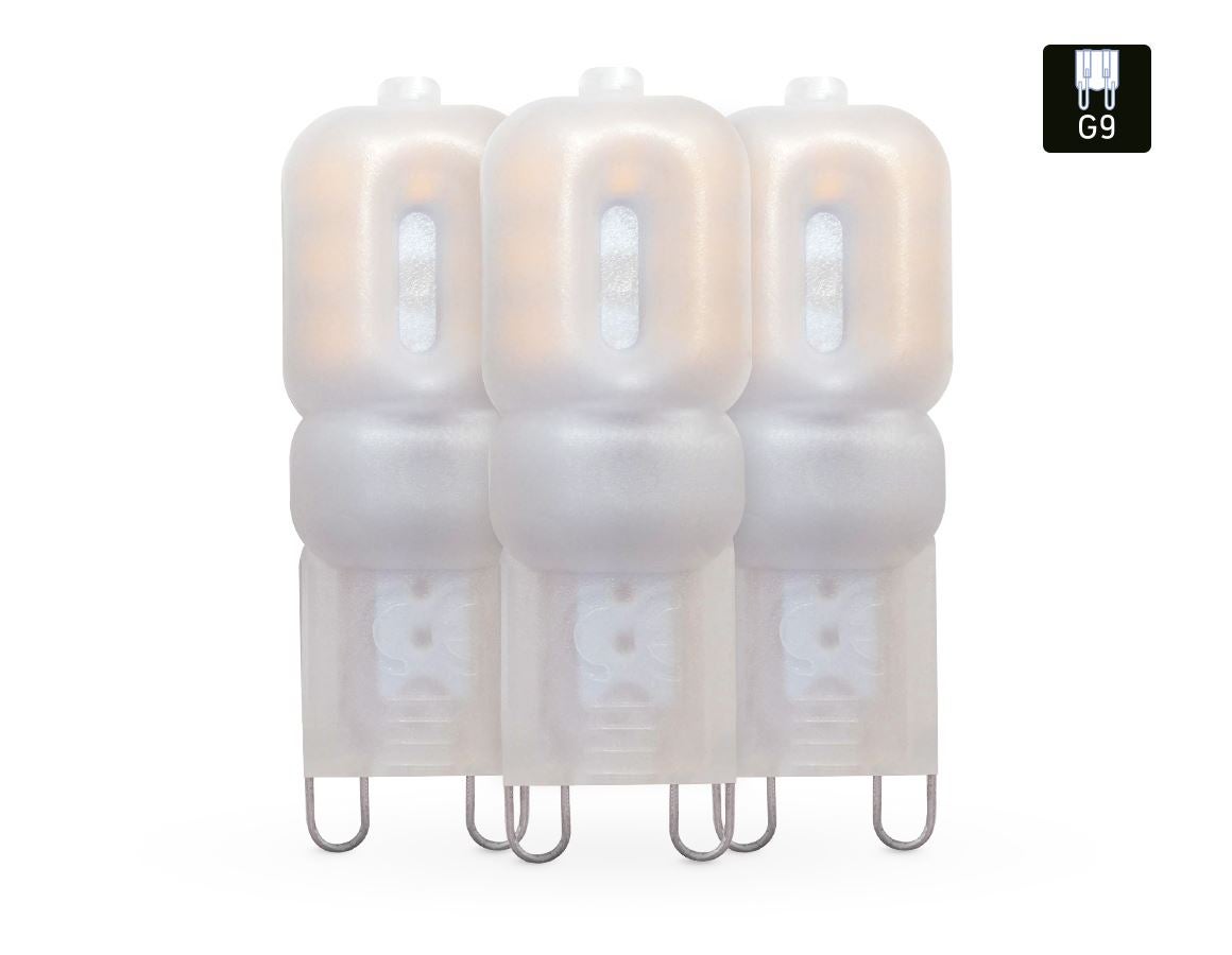 Lamps | lights: LED-pin base lamp G9, pack of 3