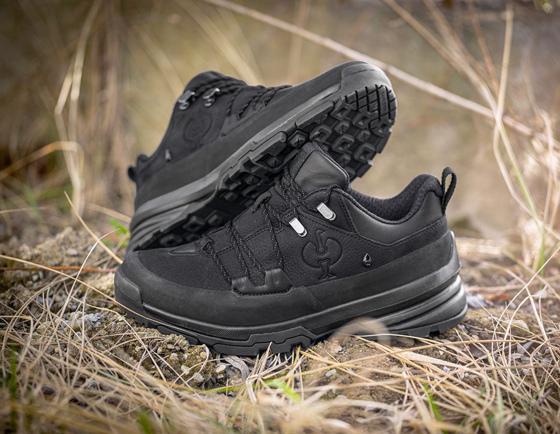 O2: O2 work shoes e.s. Ruma low + black