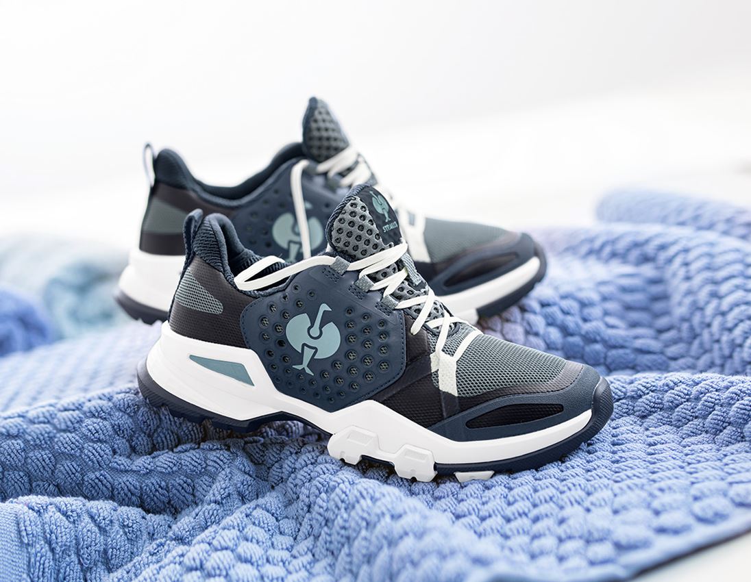 O1: O1 Work shoes e.s. Nattai + slateblue/white