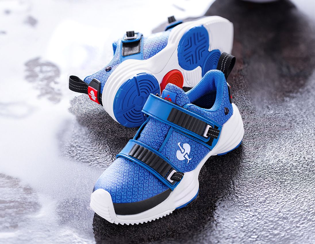 Kids Shoes: Allround shoes e.s. Waza low, children's + gentianblue/white 1