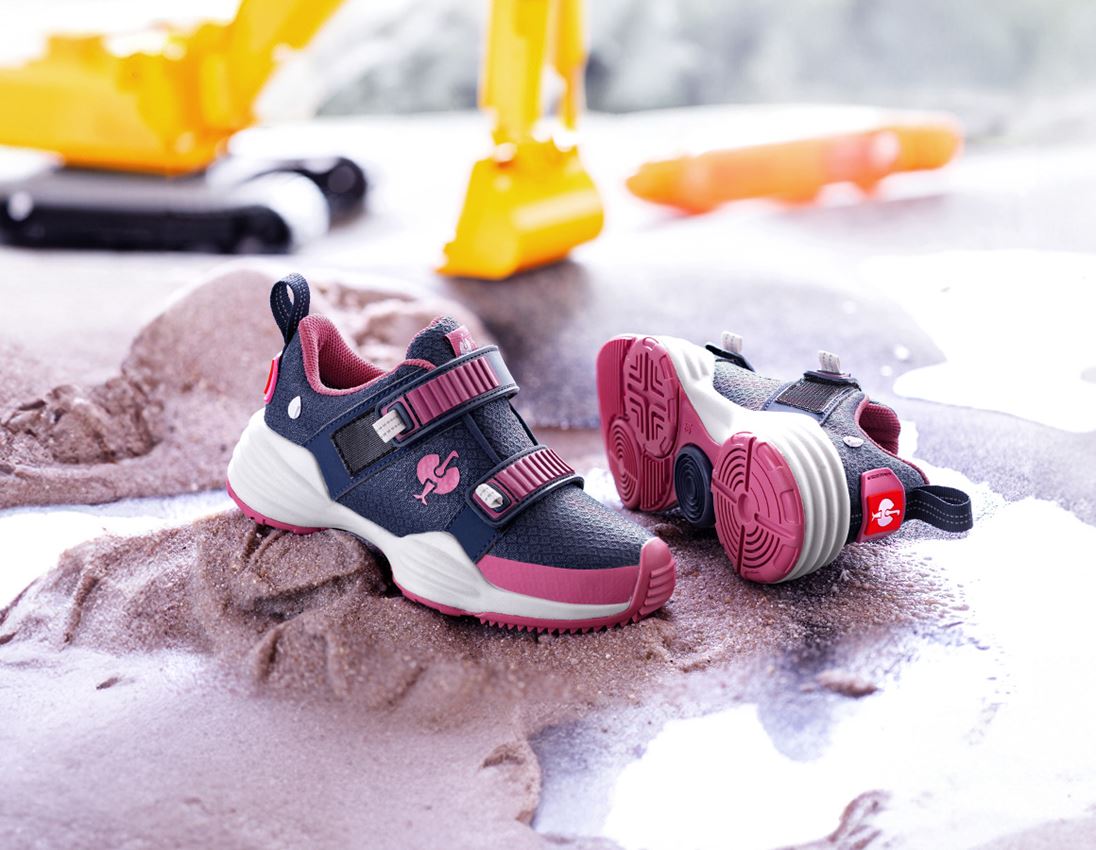 Kids Shoes: Allround shoes e.s. Waza low, children's + deepblue/tarapink 1