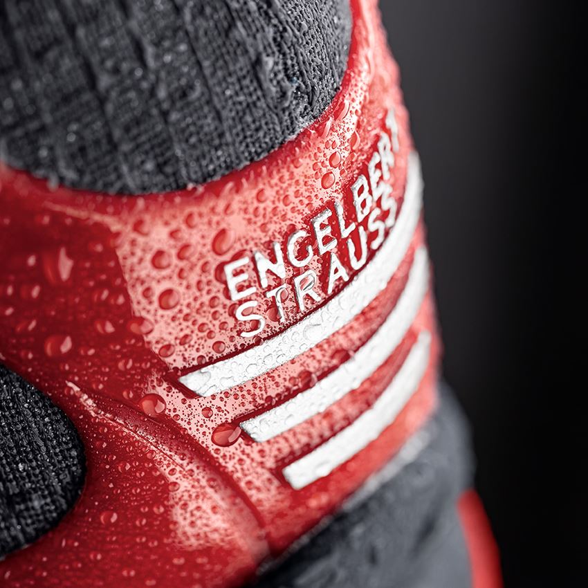 O2: O2 Work shoes e.s. Minkar II + red/graphite 2
