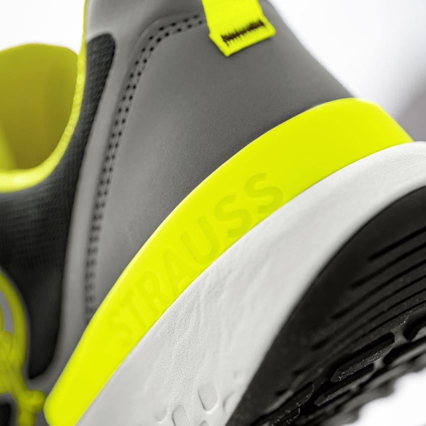 SB: SB Safety shoes e.s. Comoe low + black/acid yellow 2