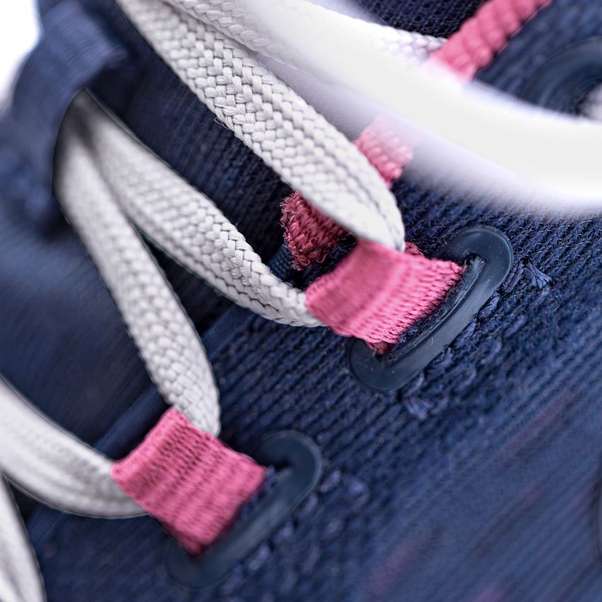 SB: SB Safety shoes e.s. Comoe low + deepblue/tarapink 2