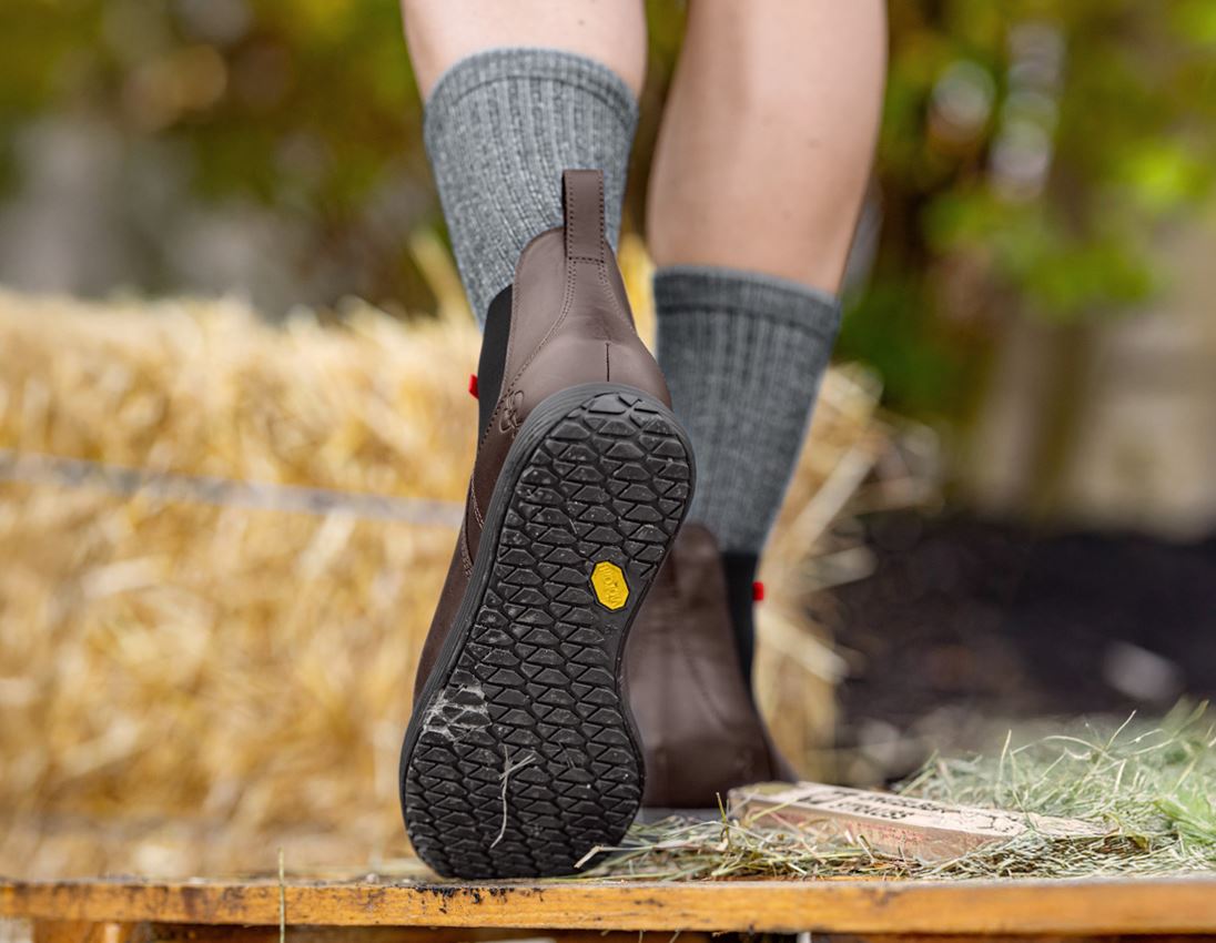 O1: O1 Work boots e.s. Amarillo mid + marshbrown 3