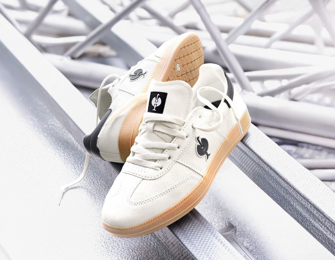 O1: O1 Work shoes e.s. Brockton low + white 1