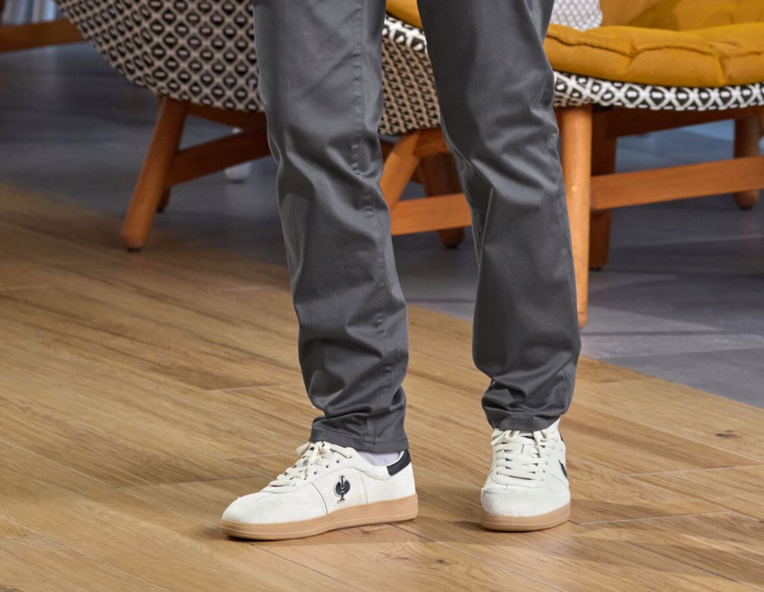 O1: O1 Work shoes e.s. Brockton low + white 2