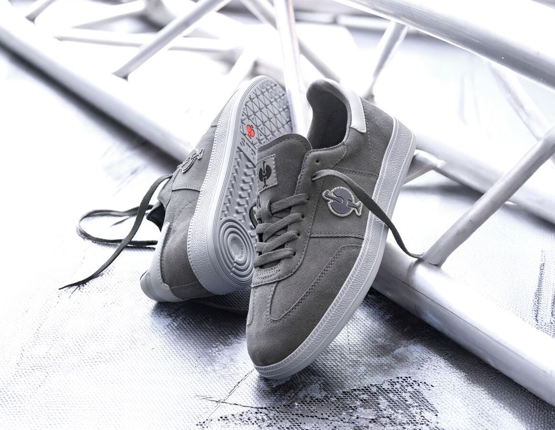 O1: O1 Work shoes e.s. Brockton low + carbongrey 1
