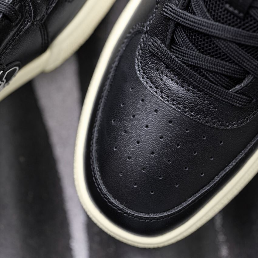 O1: O1 Work shoes e.s. Sumter low + black/lightbeige 2