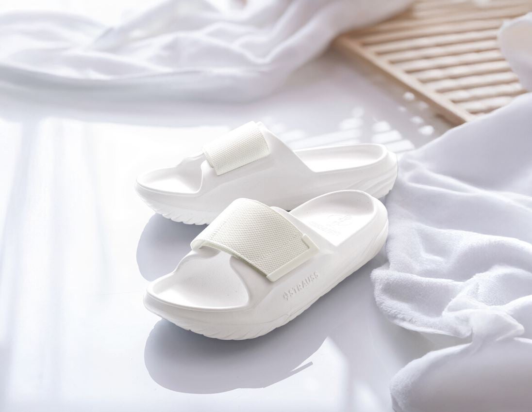 Work Clogs | Slip-ons: Pool shoes e.s. Creswick + white