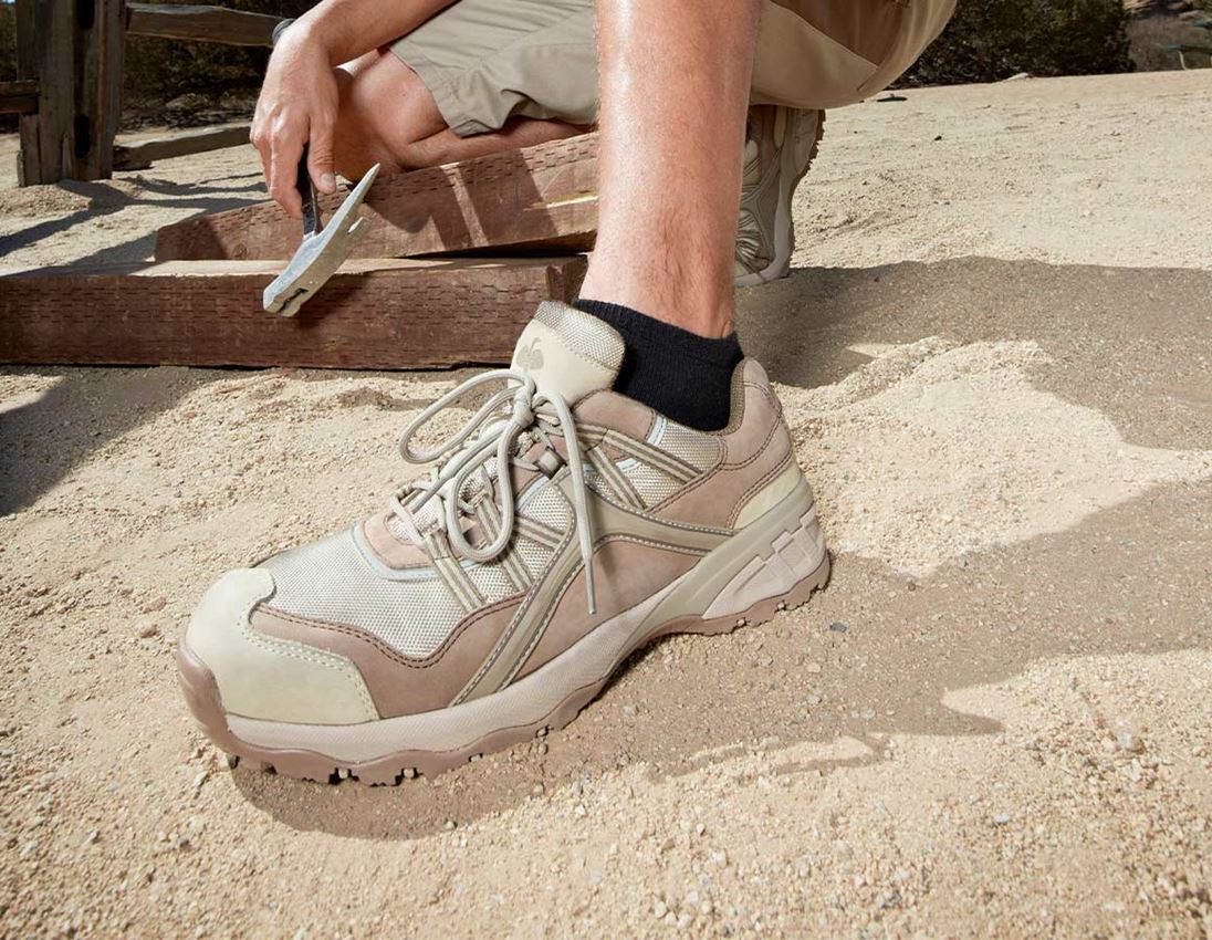S1: e.s. S1 Safety shoes Pallas low + peat/clay