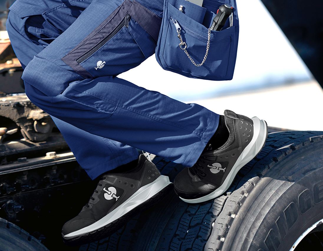 S1: S1 Safety shoes e.s. Hades II + black/titanium 1