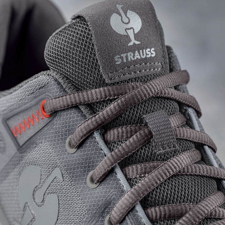 S1: S1 Safety shoes e.s. Hades II + platinum/straussred 2