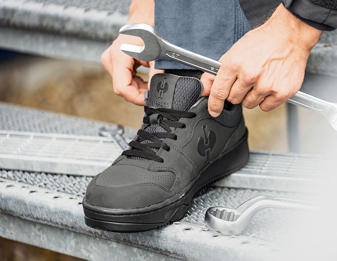 S1: S1 Safety shoes e.s. Eindhoven low + carbongrey/black 1
