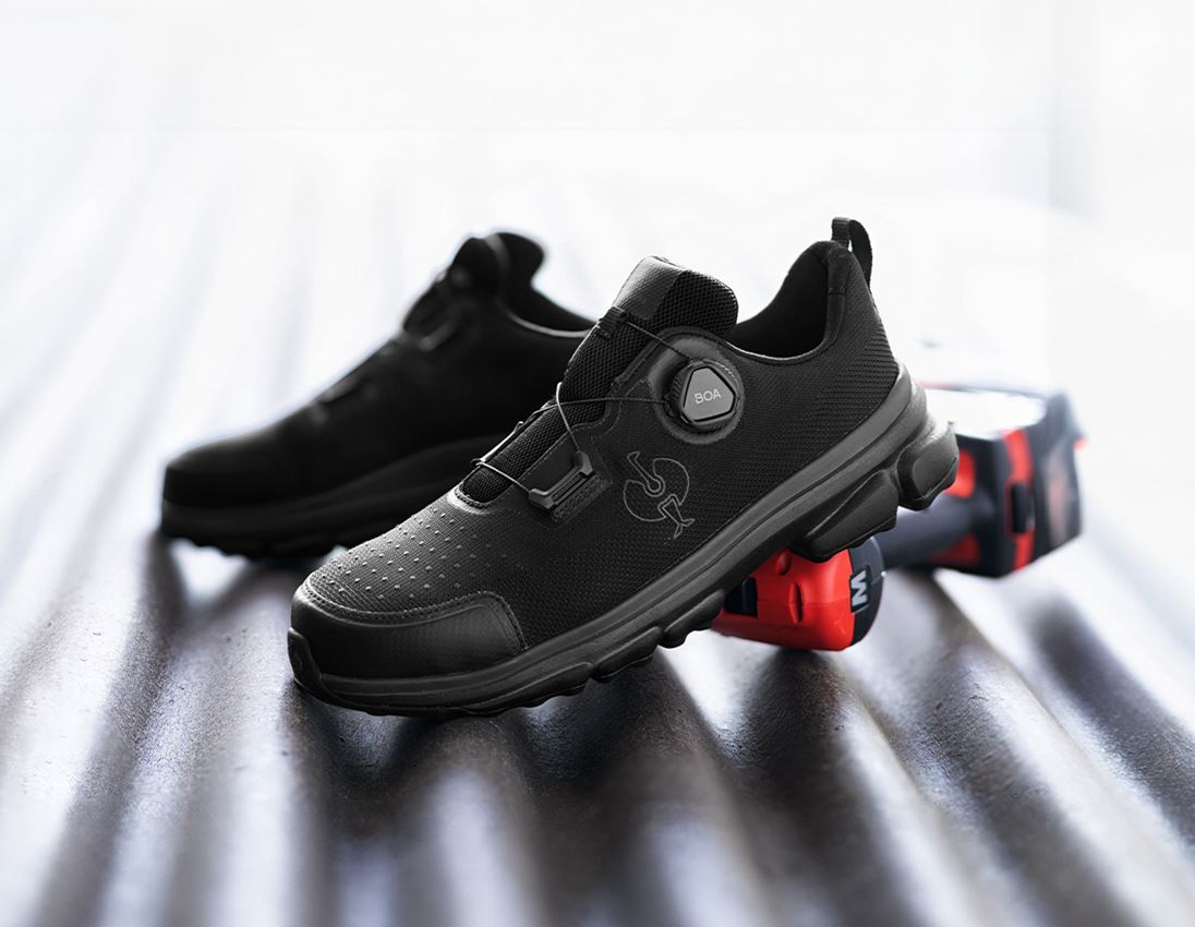 S1: S1 Safety shoes e.s. Triest low + black