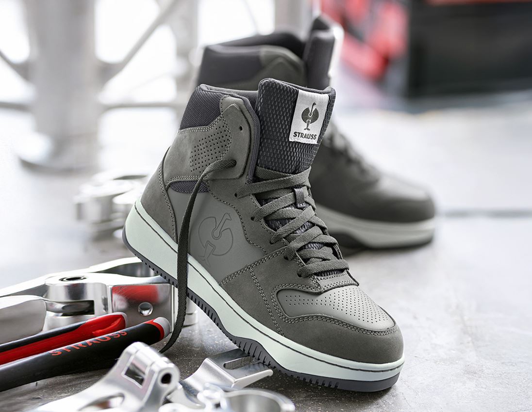 S1P: S1P Safety boots e.s. Eindhoven mid + carbongrey