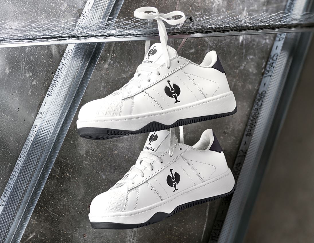 S1: S1 Safety shoes e.s. Philly low + white/black 2