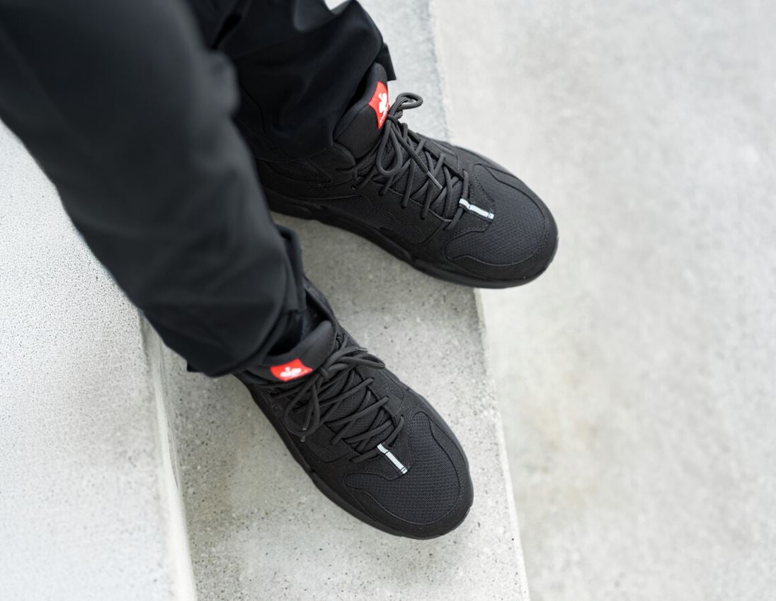 S1: S1 Safety boots Strauss.1004 mid + black 4