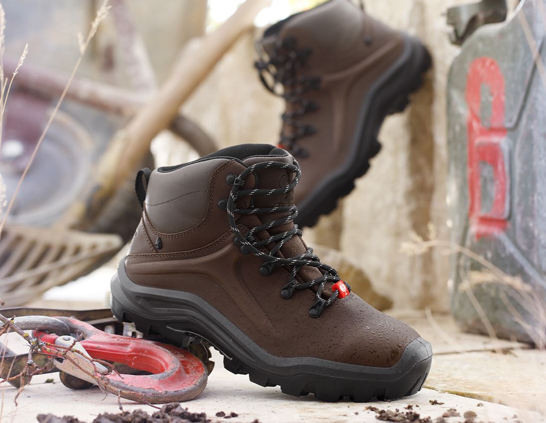 S3: e.s. S3 Safety boots Cebus mid + bark