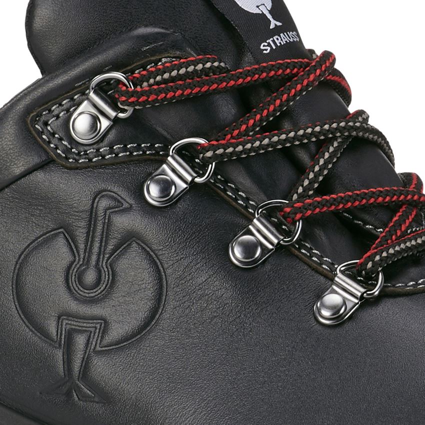 S3: S3 Safety shoes e.s. Umbriel II low + black/straussred 2