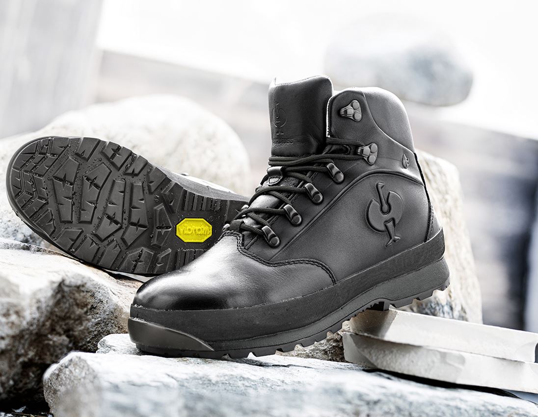 S3: S3 Safety boots e.s. Tartaros II mid + black