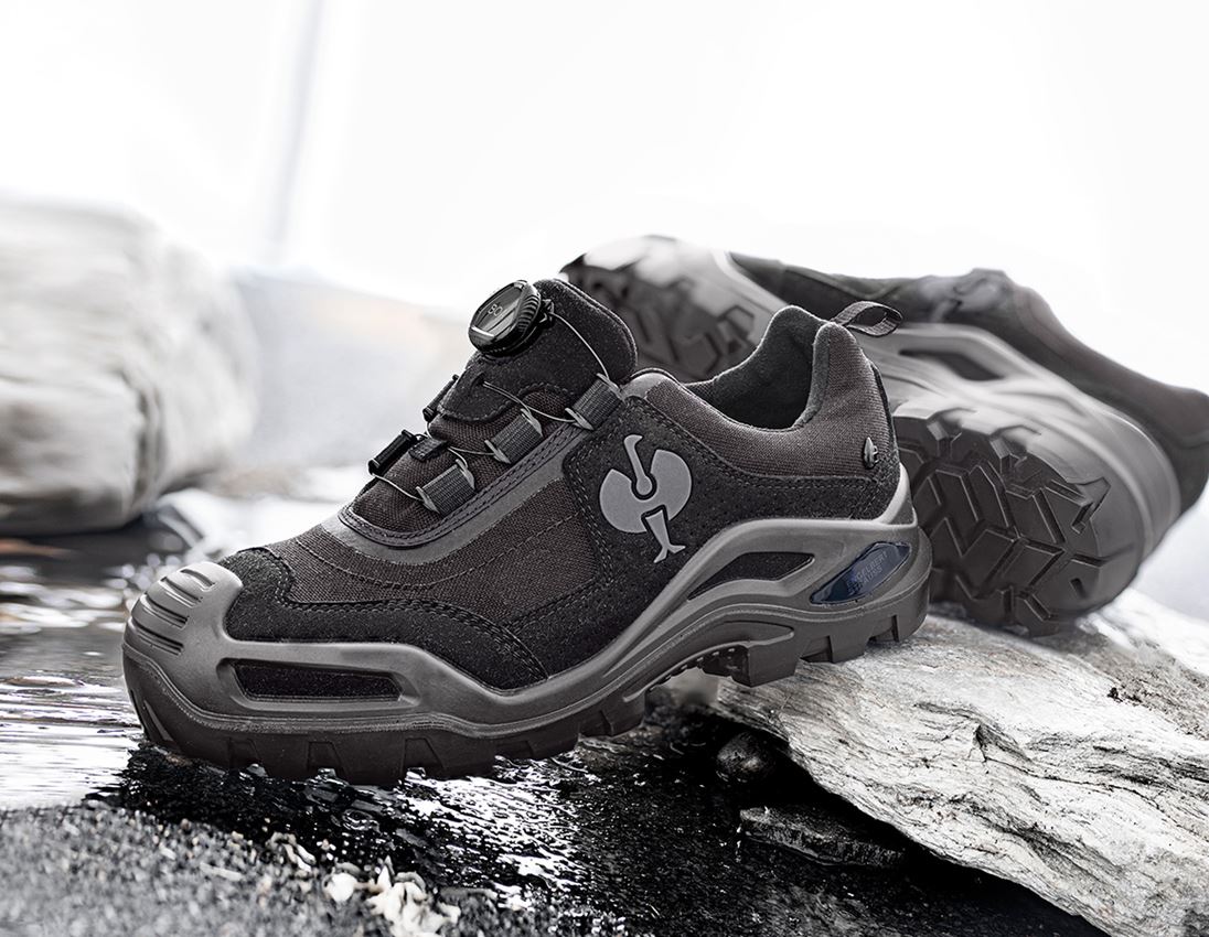 S3: S3 Safety shoes e.s. Kastra II low + black