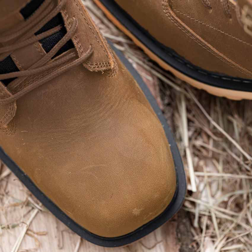 S3: S3 Safety boots Strauss.3002 mid + carobbrown 2