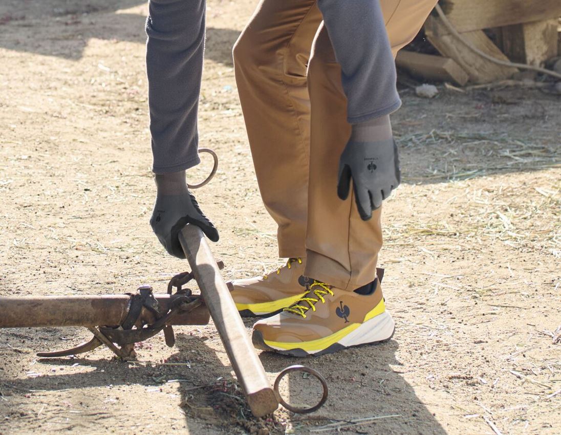 S6: S6 Safety boots e.s. Harlem low + almondbrown 2