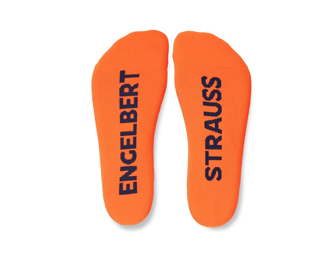 Accessories: e.s. All-season socks function light/low + high-vis orange/navy 2