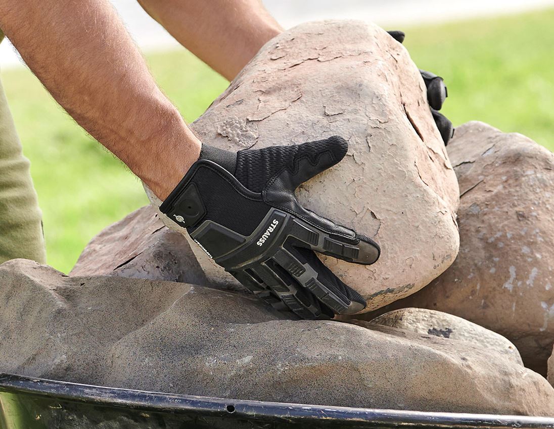 Hybrid: e.s. Assembly gloves Protect + black 3