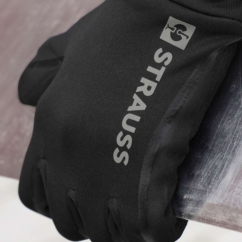 Coated: e.s. Nitrile gloves FIBERTWIN® Senso Grip Winter + black 2