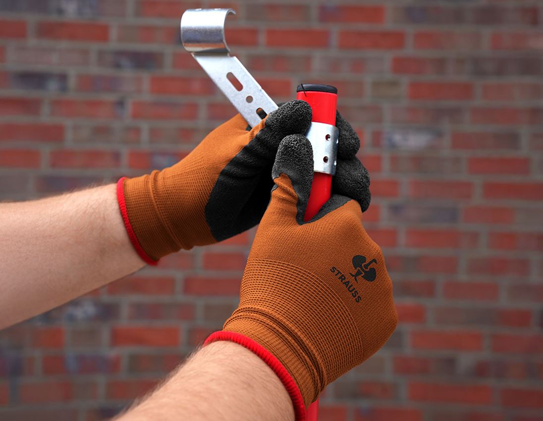 Coated: Latex knitted gloves Industrial 1