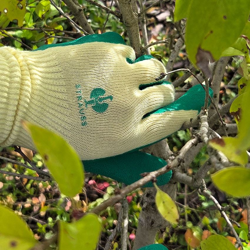 Coated: Latex knitted gloves Super Grip 2