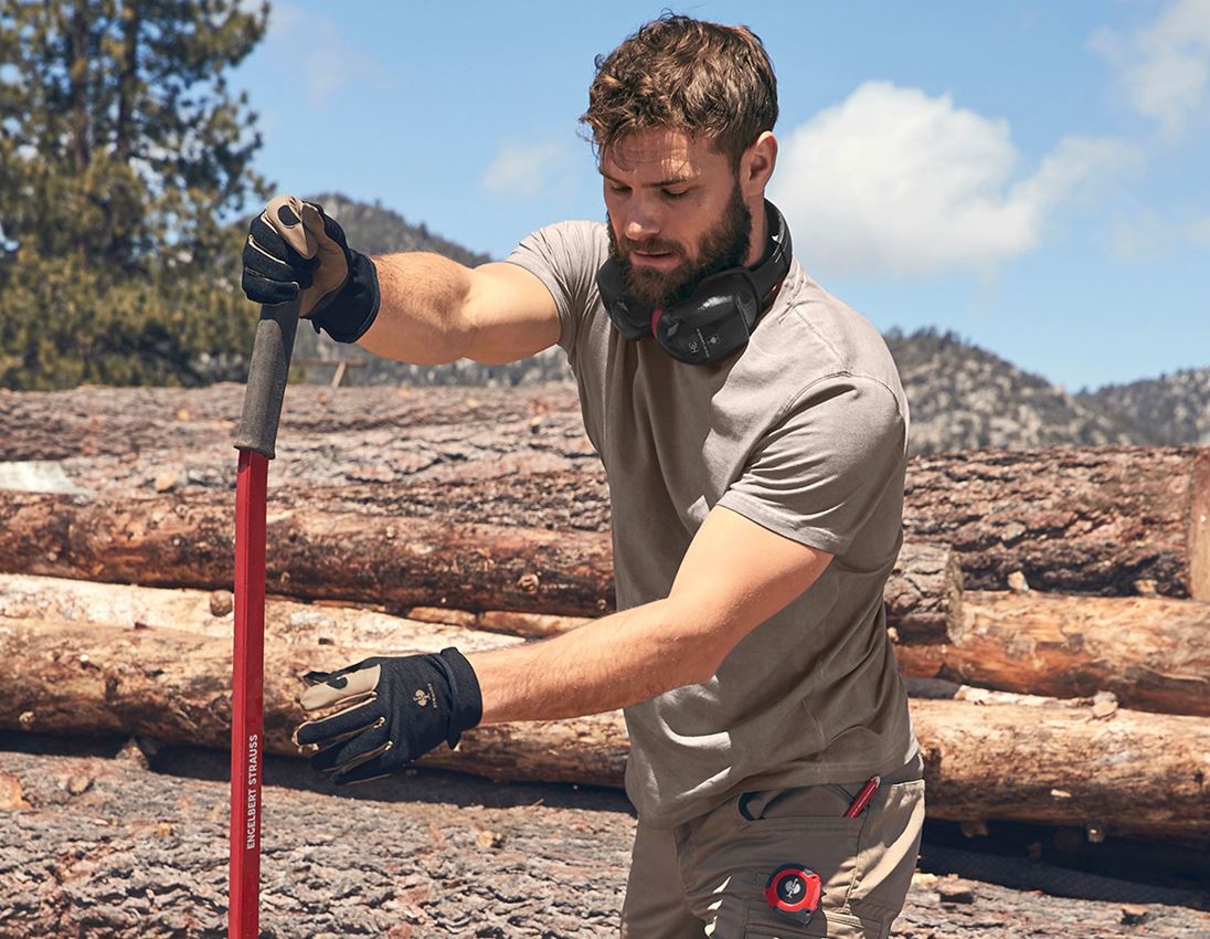 Shirts, Pullover & more: e.s. T-shirt vintage cotton stretch + taupe vintage 2