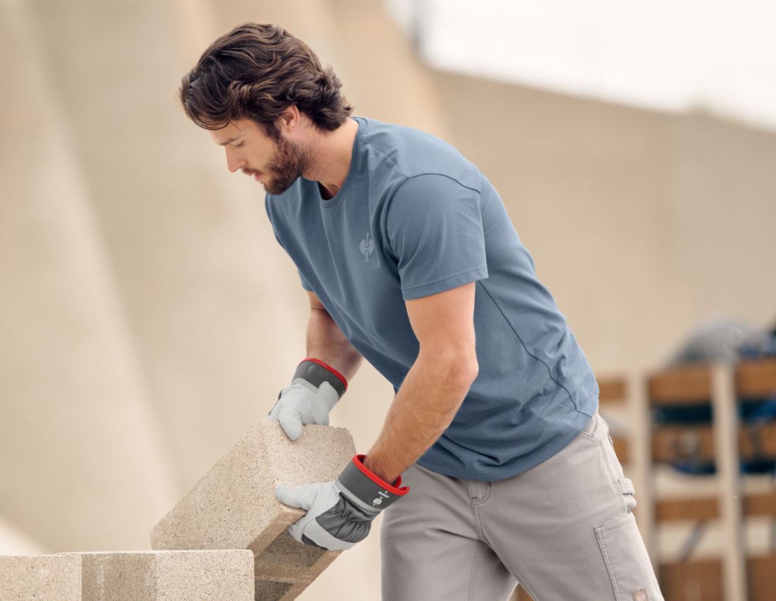 Topics: T-shirt heavy e.s.iconic + oxidblue 1