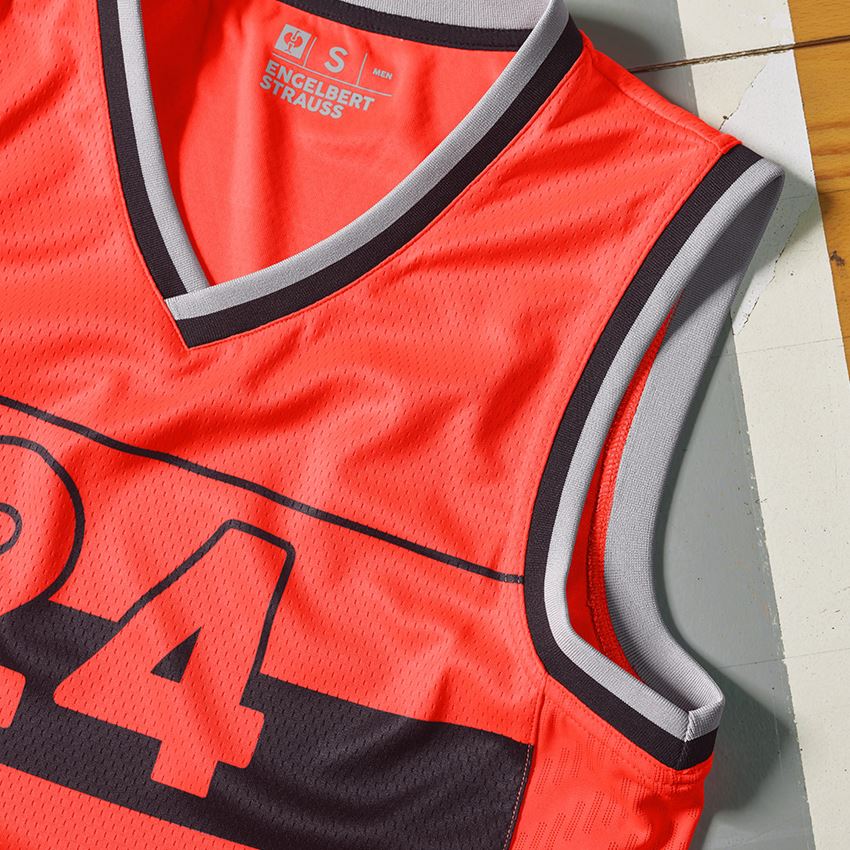 Shirts, Pullover & more: Functional tank-shirt e.s.ambition + high-vis red/black 2