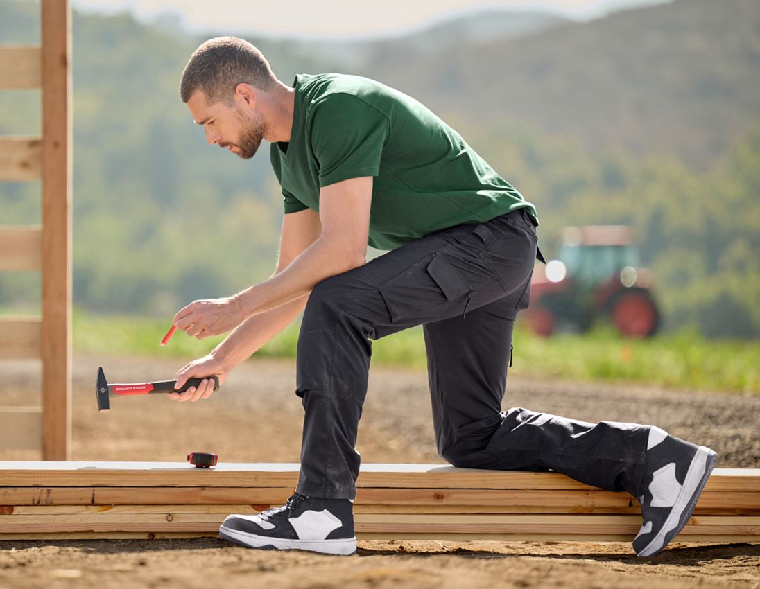 Shirts, Pullover & more: e.s. T-shirt cotton V-Neck + green 3