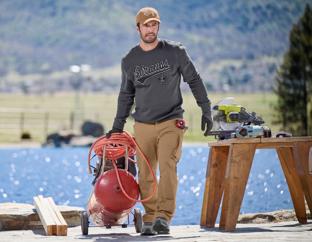 Shirts, Pullover & more: Sweatshirt e.s.e:pic + carbongrey 1