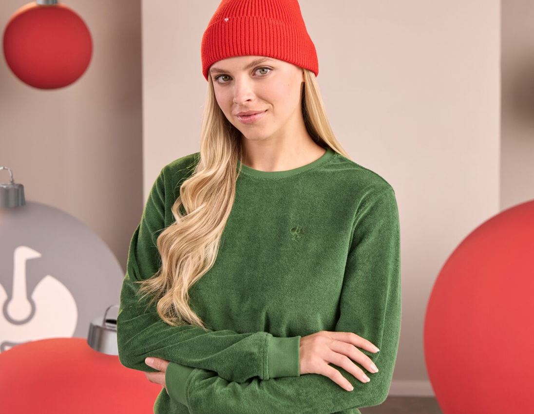 Shirts, Pullover & more: e.s. Sweatshirt Terry, ladies' + nordicgreen 2