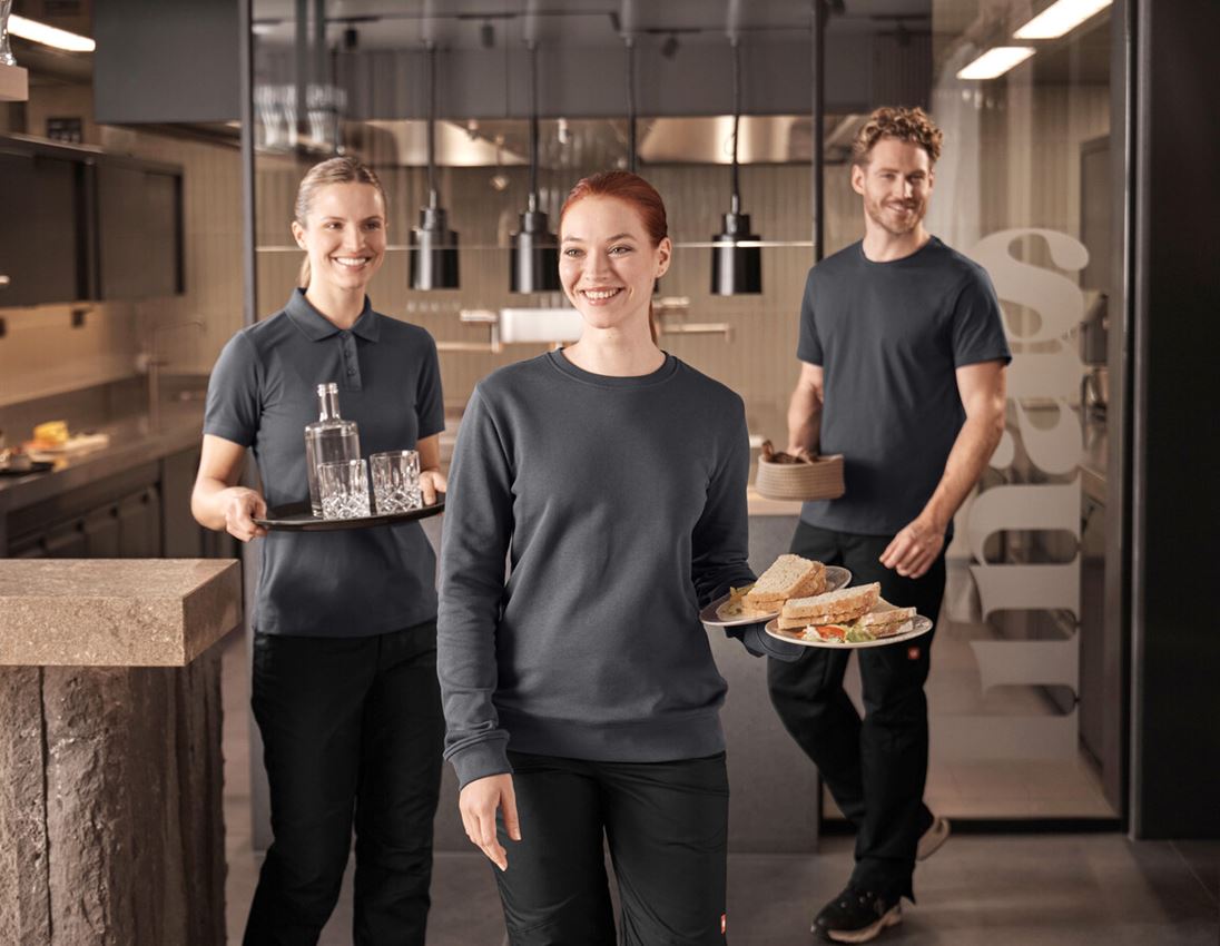 Topics: Sweatshirt e.s.industry, ladies' + anthracite 1