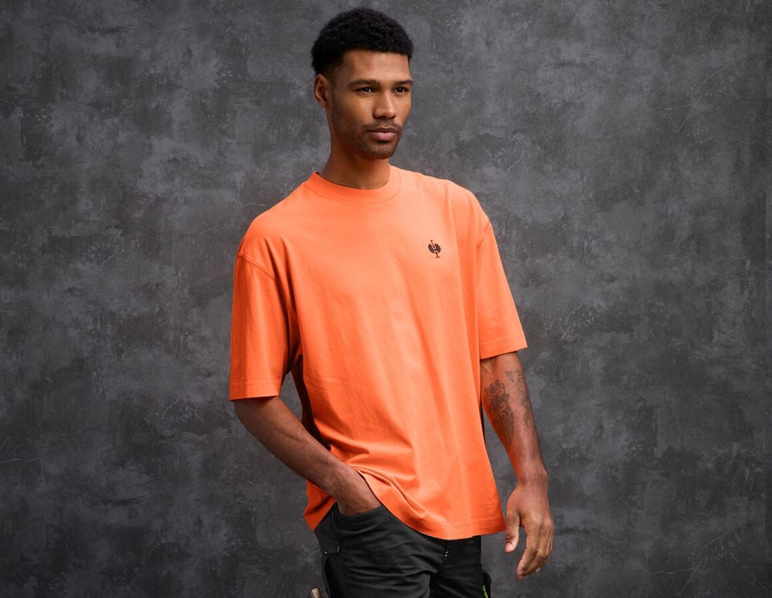 Shirts, Pullover & more: e.s. T-shirt neon + neonorange vintage