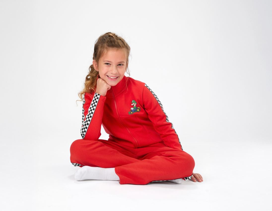 Collaborations: Mario Kart sweat jacket, children's + straussred 1