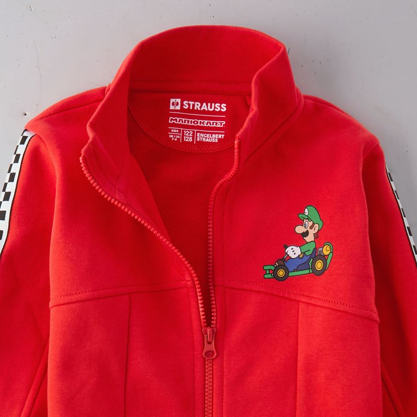Collaborations: Mario Kart sweat jacket, children's + straussred 2