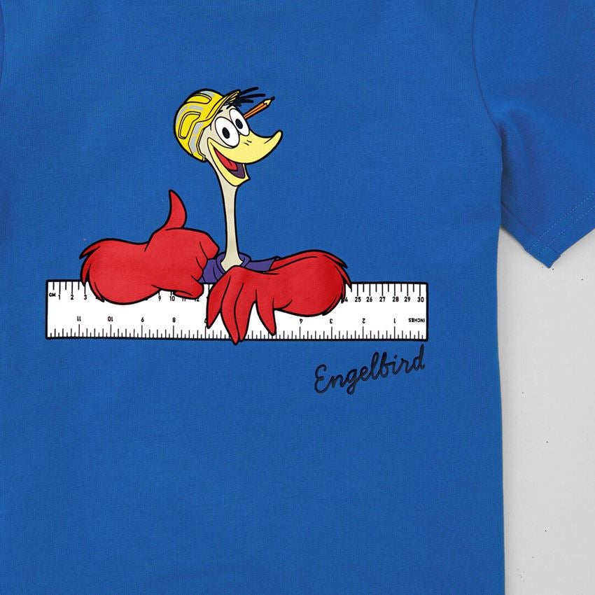 Shirts, Pullover & more: e.s. T-Shirt cotton stretch engelbird, children's + engelbird8/gentianblue 2