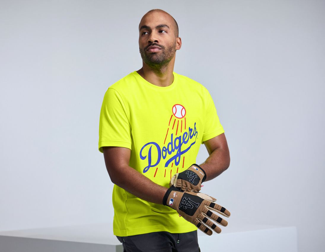 Clothing: MLB™ T-shirt neon + LA neon yellow 1